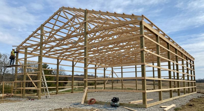 Garage Framing in Conroe, TX