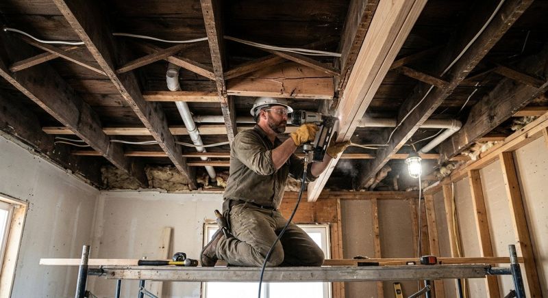 Foundation Joist Repair in Kansas City, KS