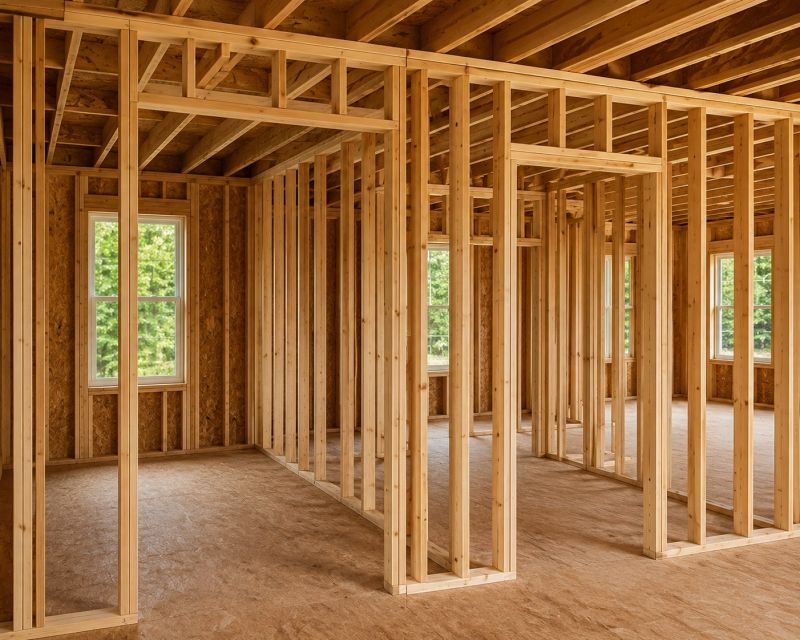 Interior Wall Framing in Kansas City, KS