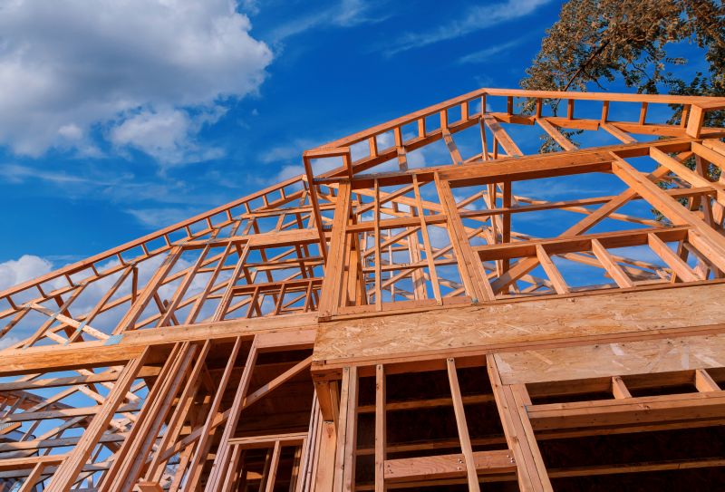 Porch Roof Framing in Conroe, TX