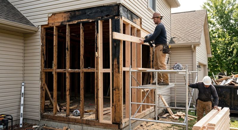 Roof Framing Repair in Wilmington, NC