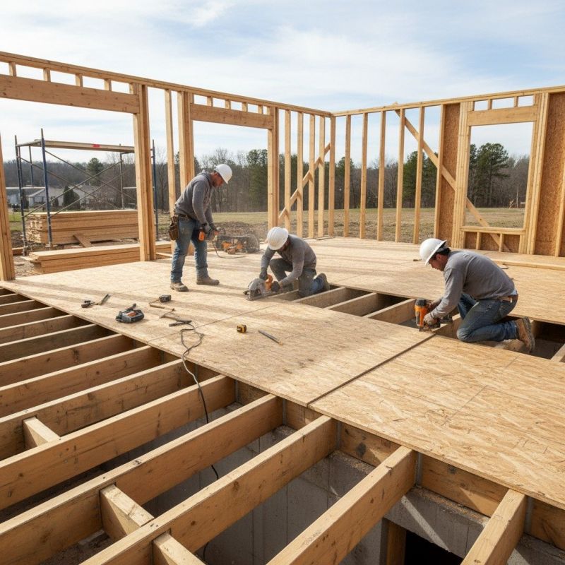 Subfloor Replacement in Kansas City, KS