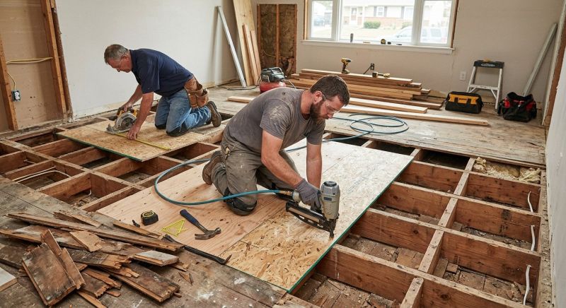 Underfloor Repair in Wilmington, NC