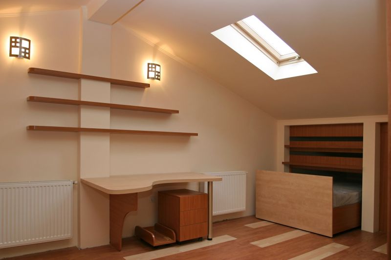 Vaulted Ceiling with Skylights